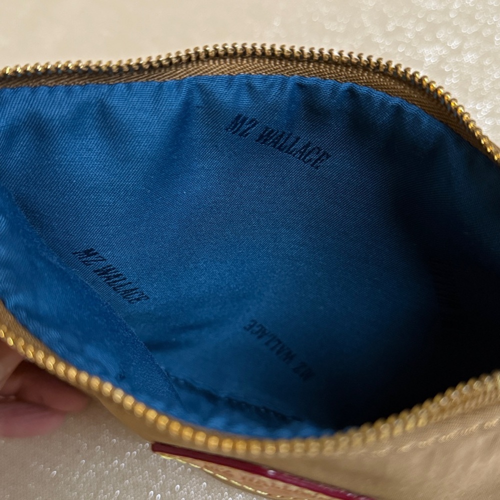 MZ Wallace Tan small cosmetic Bag - Picture 5 of 5